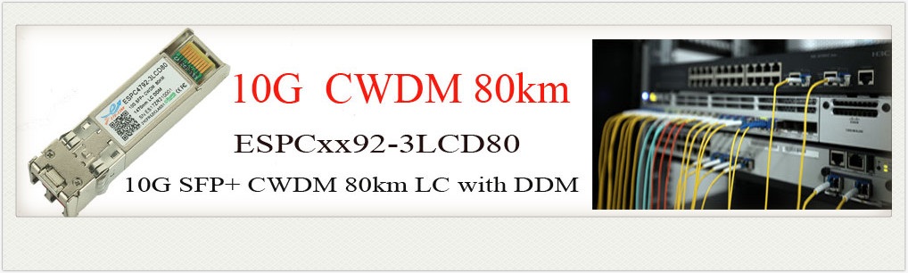 знание 10G CWDM 80КМ 
