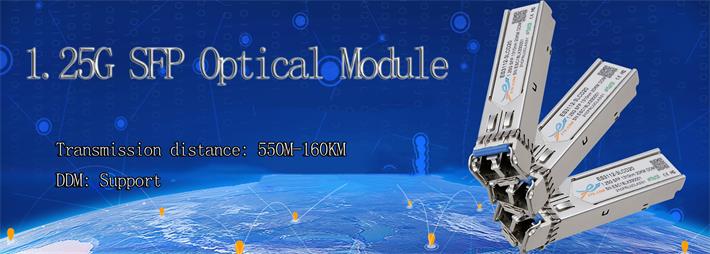 типы и характеристики распространенных гигабитных SFP оптические модули