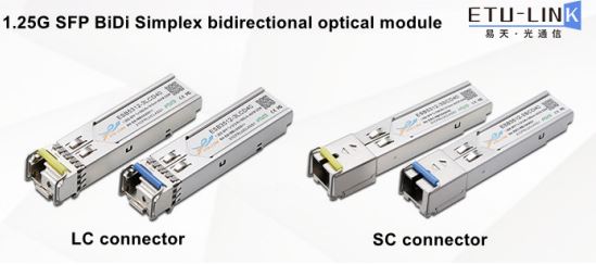 Инвентаризация двунаправленного оптического модуля 1,25G SFP BiDi Simplex