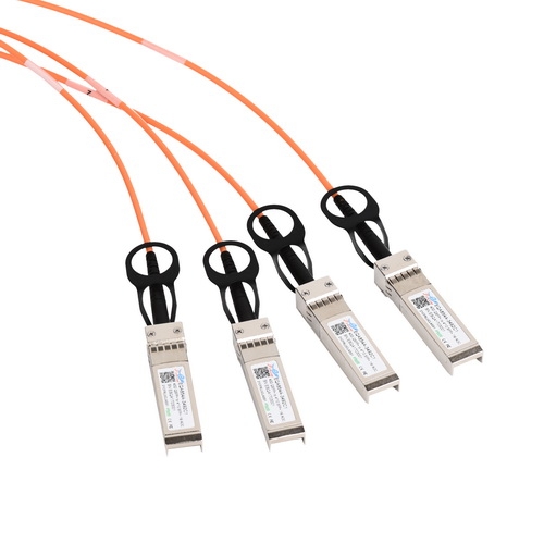 QSFP+ (Quad Small Form-factor Pluggable Plus) copper direct-attach cables are suitable for very short distances and offer a highly cost-effective way to establish a 40-Gigabit link between QSFP+ ports of QSFP+ switches within racks and across adjacen