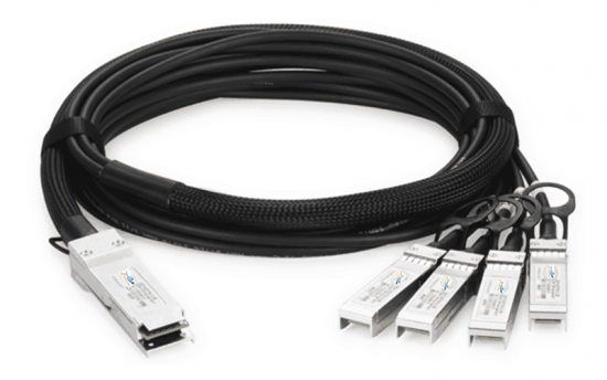 100Gbps QSFP28 To 4x 25G SFP28 Passive High Speed Cable