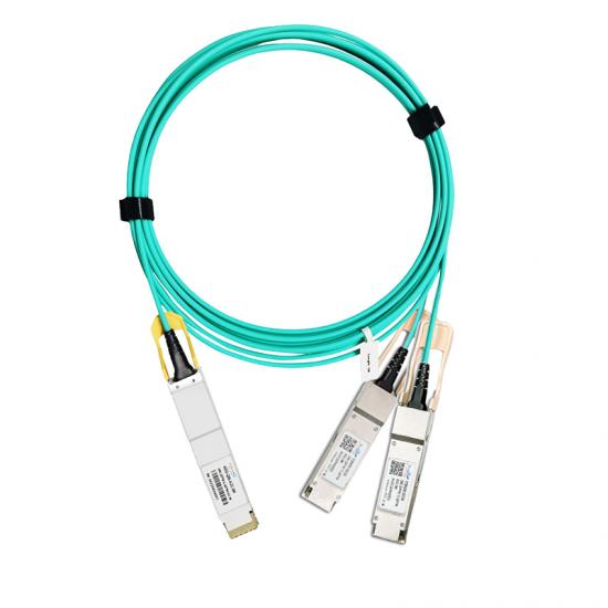 Активный оптический кабель от 400G QSFP-DD до 2x200G QSFP56