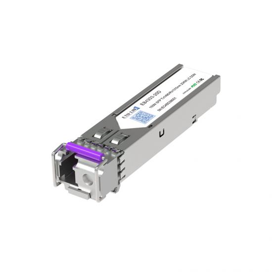 155Mbps SFP Bi-Directional Transceiver, 20KM Reach Tx1490nm/Rx1310nm