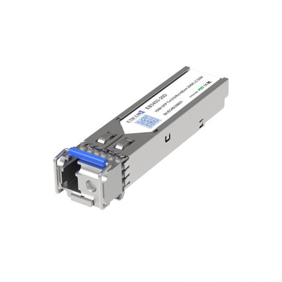 155Mbps SFP Bi-Directional Transceiver, 20KM Reach Tx1310nm/Rx1490nm