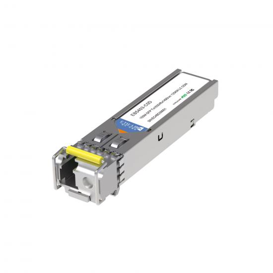 155Mbps SFP Bi-Directional Transceiver, 80KM Reach Tx1490nm/Rx1550nm