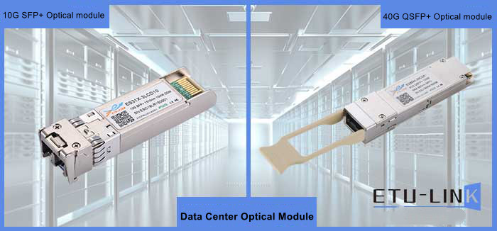 Решения для оптического соединения для оптических модулей 10G SFP + и 40G QSFP + в центрах обработки данных