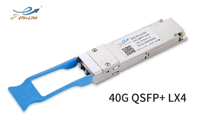 внедрение 40G  QSFP +  LX4 оптический модуль