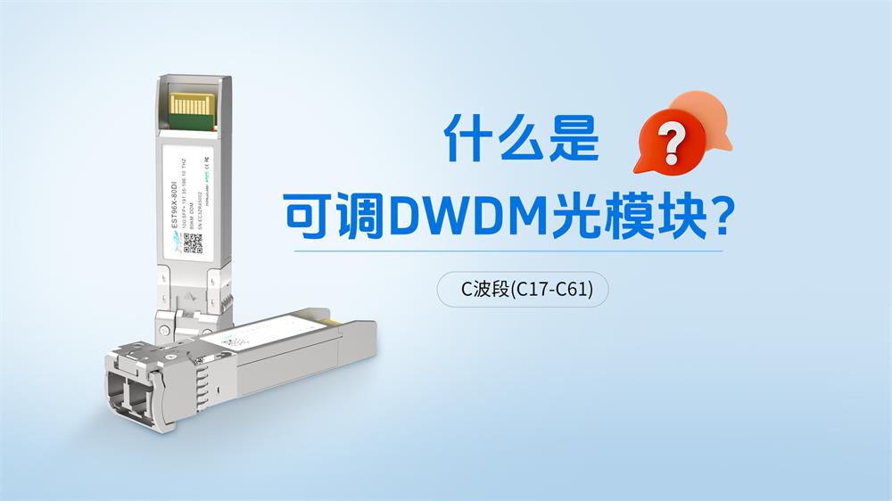 Что такое регулируемый оптический модуль DWDM? Что оно делает?
        